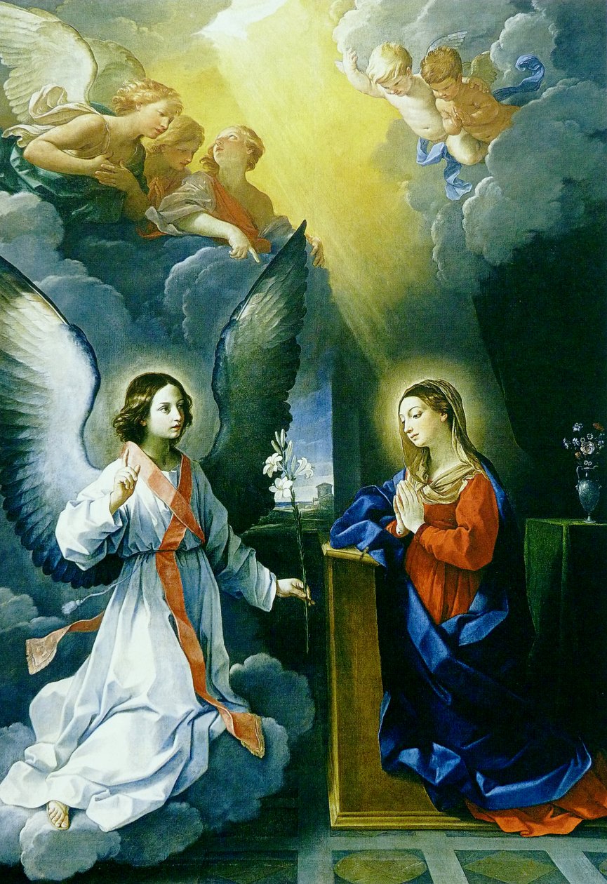 A Anunciação de Guido Reni