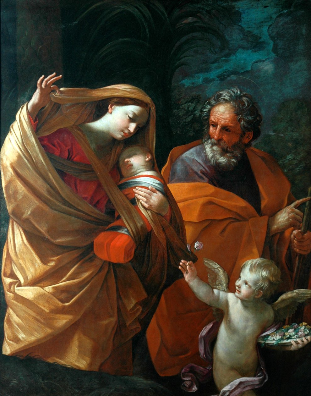 A fuga para o Egito de Guido Reni