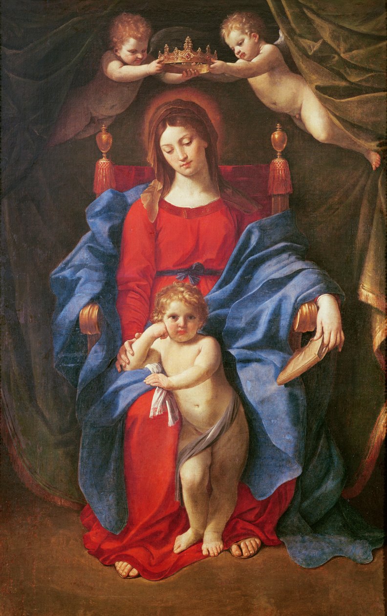 A Madonna da cadeira ou Madonna della Seggiola, 1624 de Guido Reni