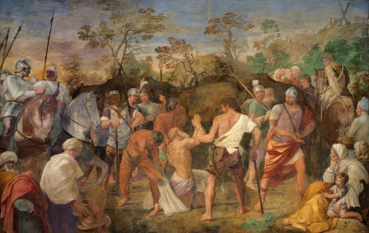 O martírio de Santo André, c.1608 de Guido Reni