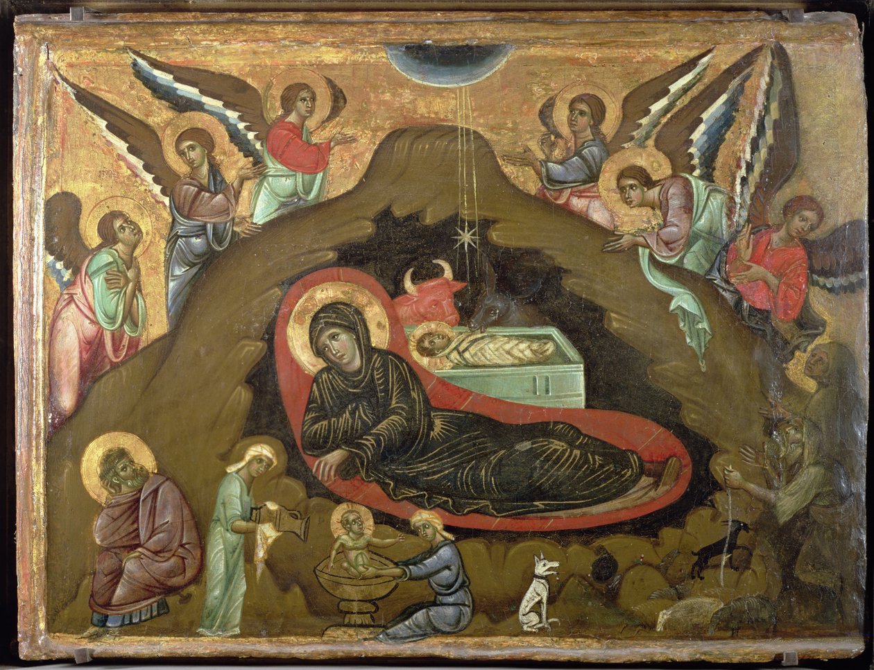 A natividade, de Guido da Siena