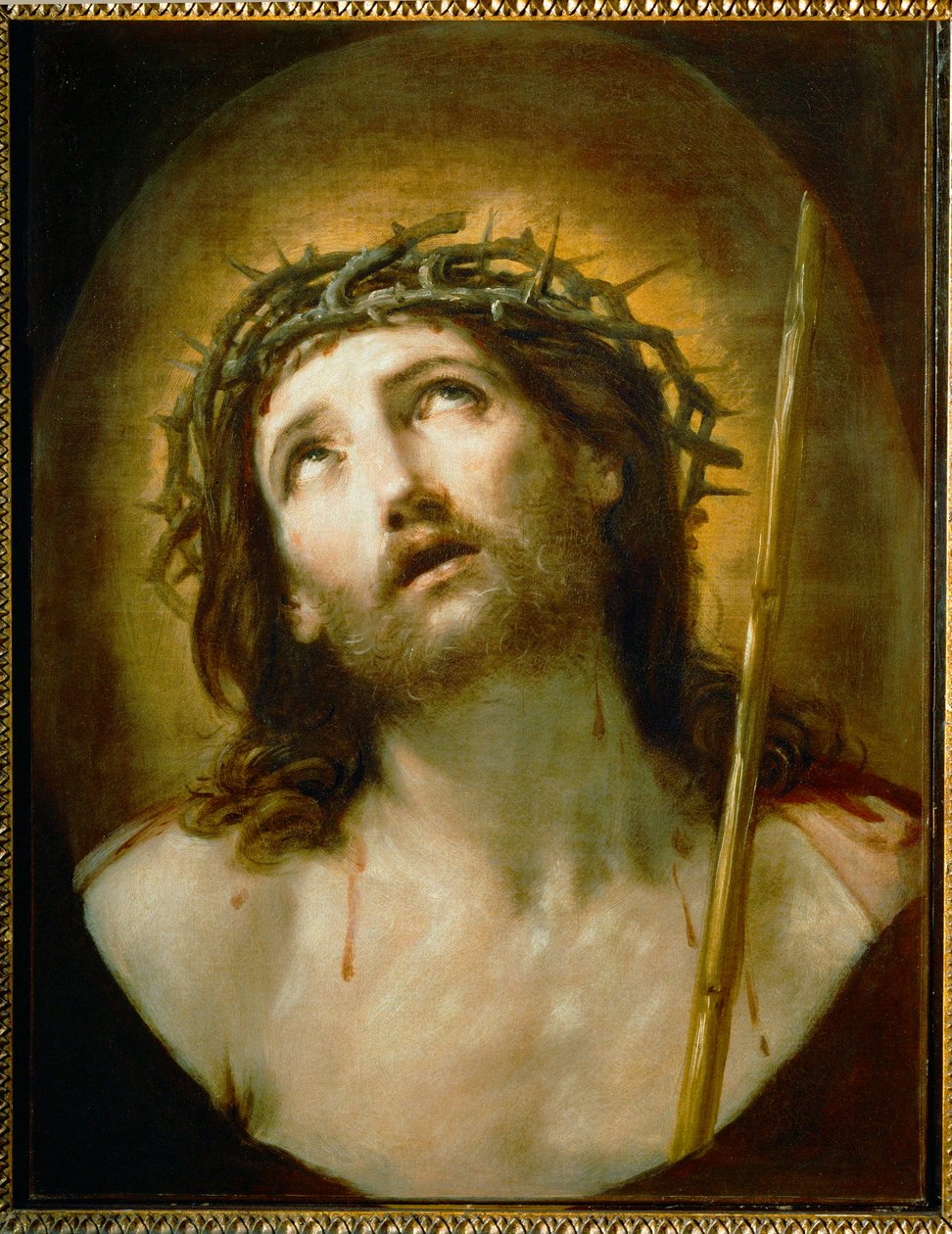 Ecce Homo. Da coleção de Luís XIV ... de Guido (follower of) Reni