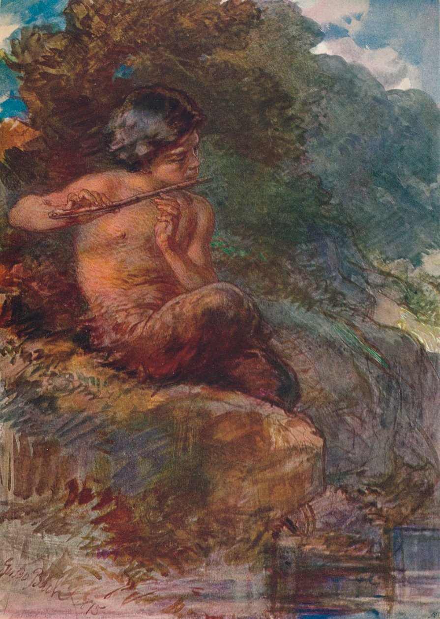 The Pan Infantil, 1875, 1906. de Guido Bach