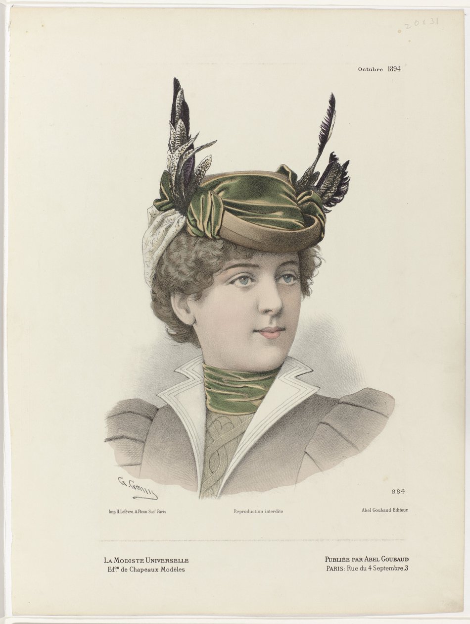 A chapeleira universal, outubro de 1894, nº 884 de Guido Gonin