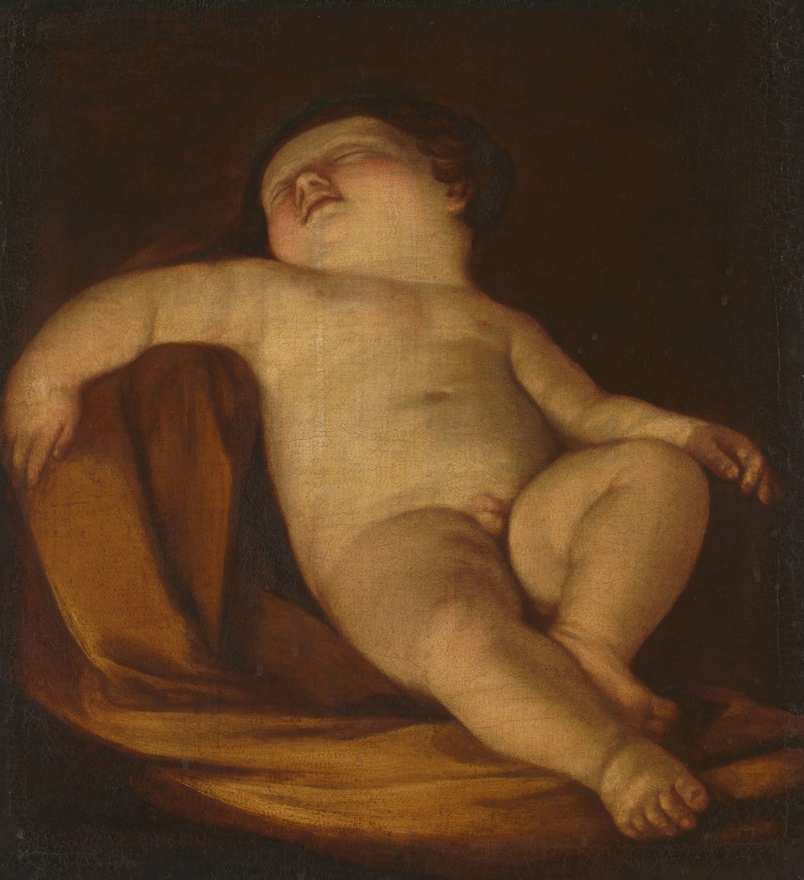 Putto dormindo de Guido Reni (copy after)