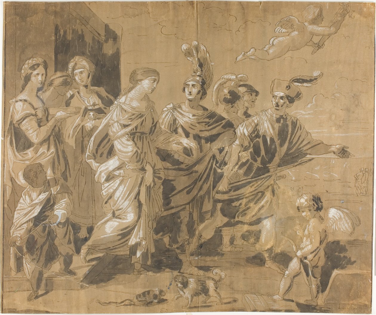 Rapto de Helena de Guido Reni