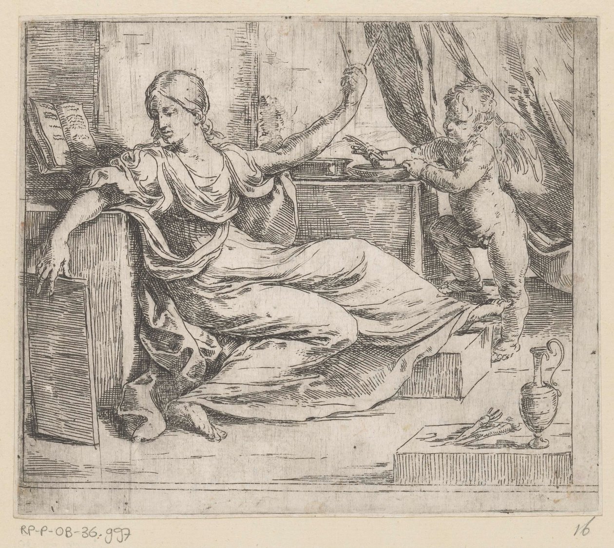 Alegoria do aprendizado de Guido Reni