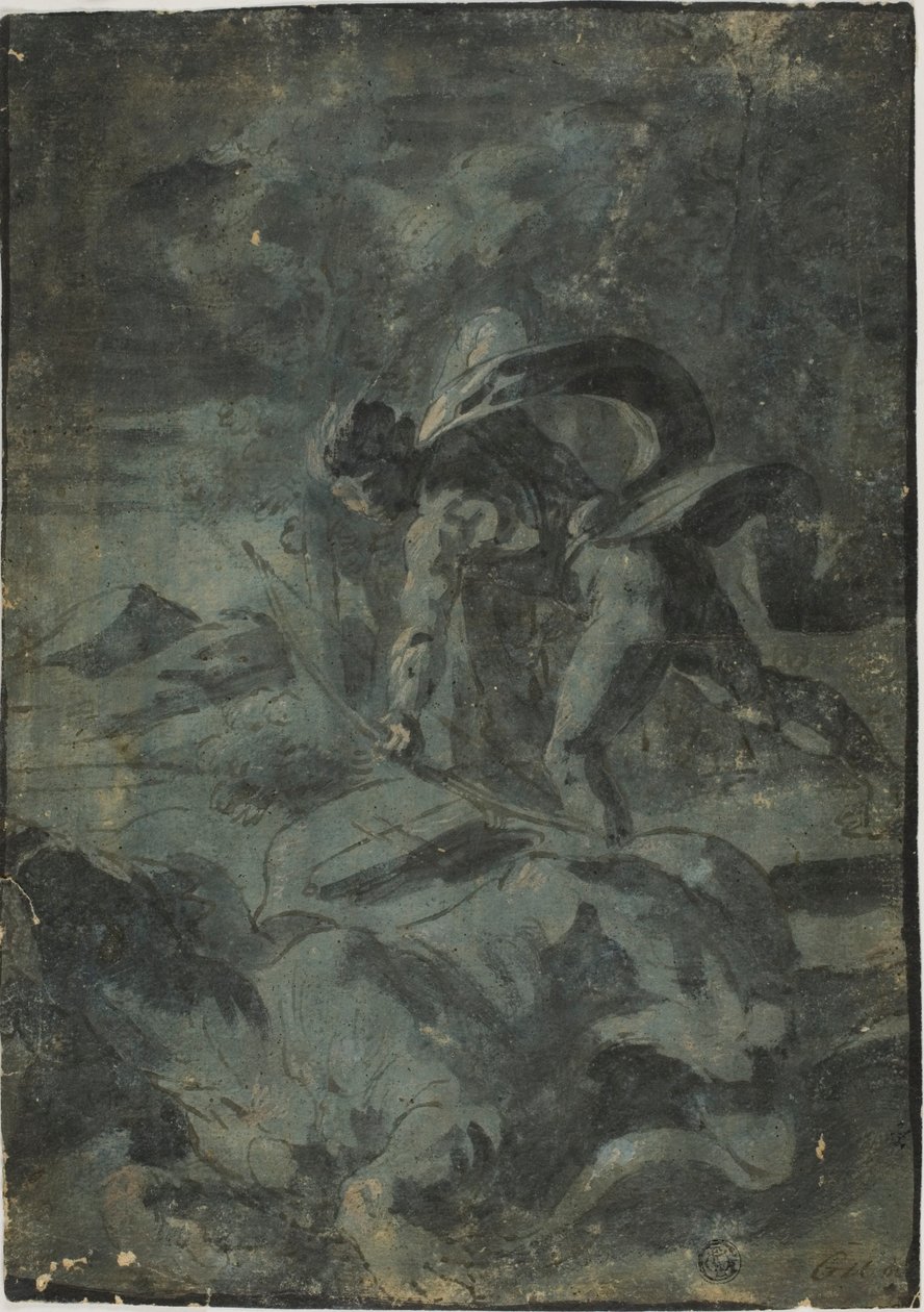 Apolo a matar um leão de Guido Reni