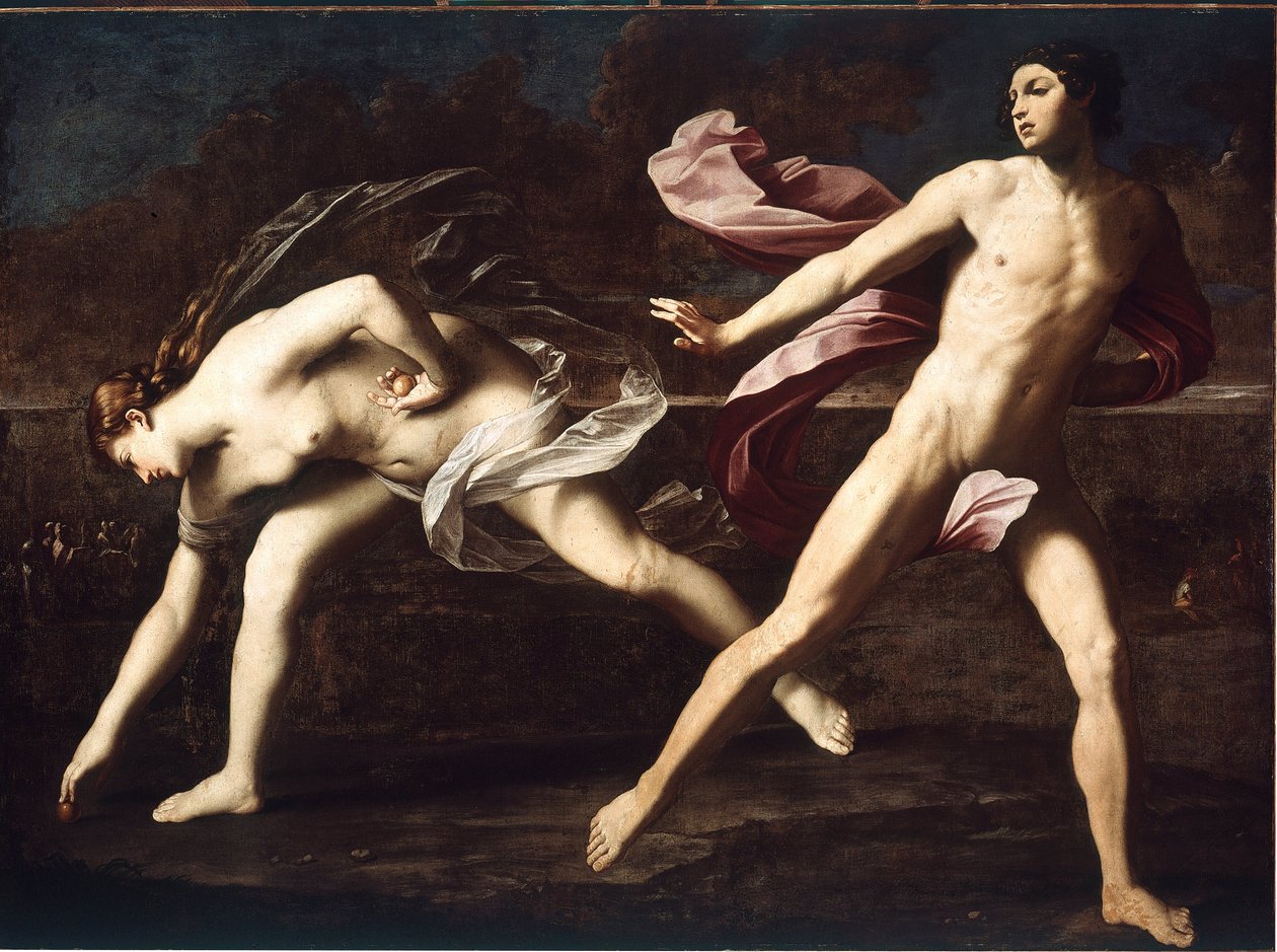 Atalanta e Hippomenes de Guido Reni