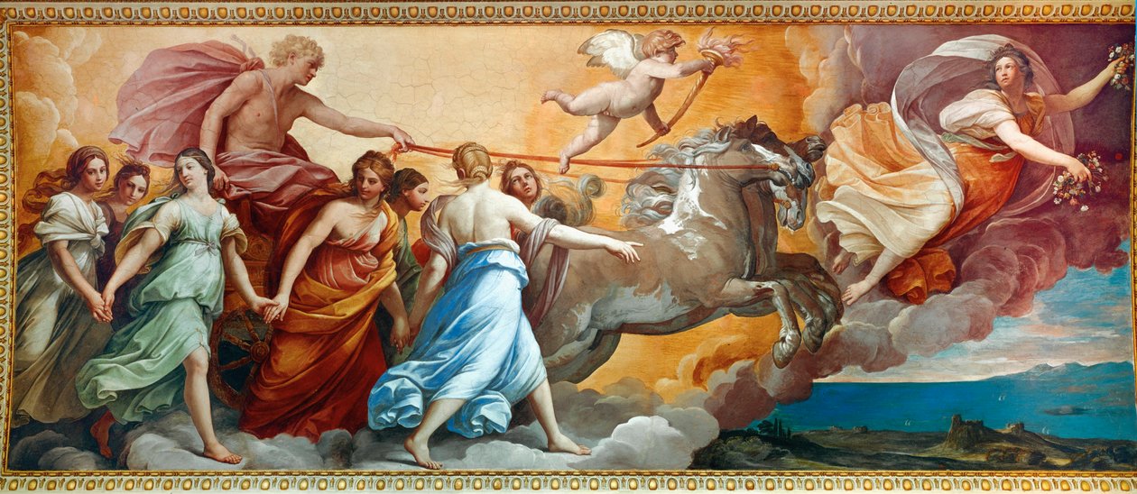 Aurora (pintura sobre tela) de Guido Reni