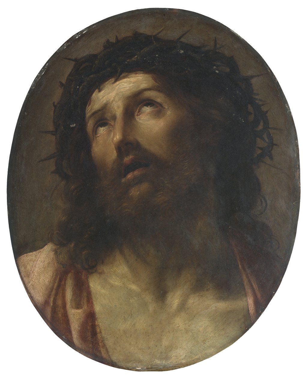 Cristo coroado de espinhos de Guido Reni
