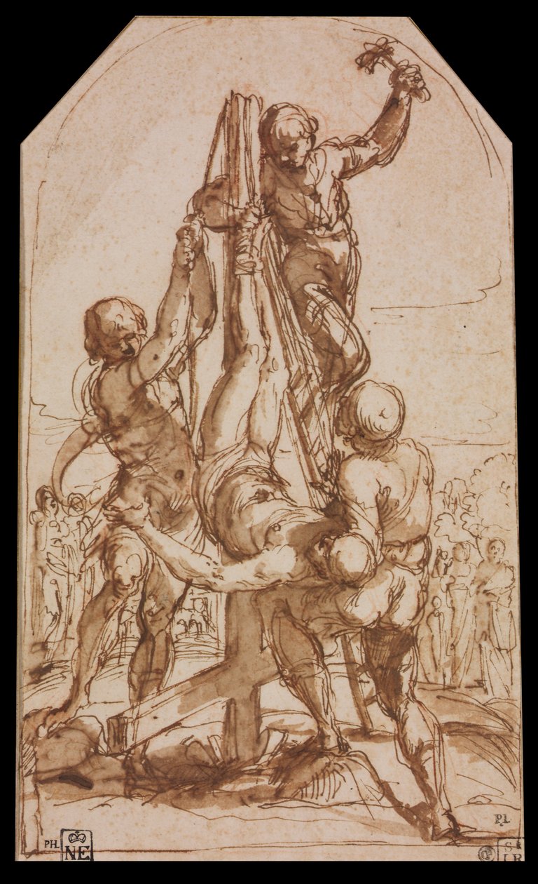 Crucificação de São Pedro de Guido Reni