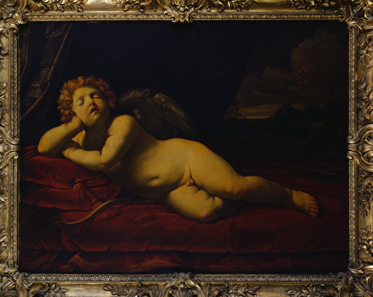 Cupido dormindo de Guido Reni