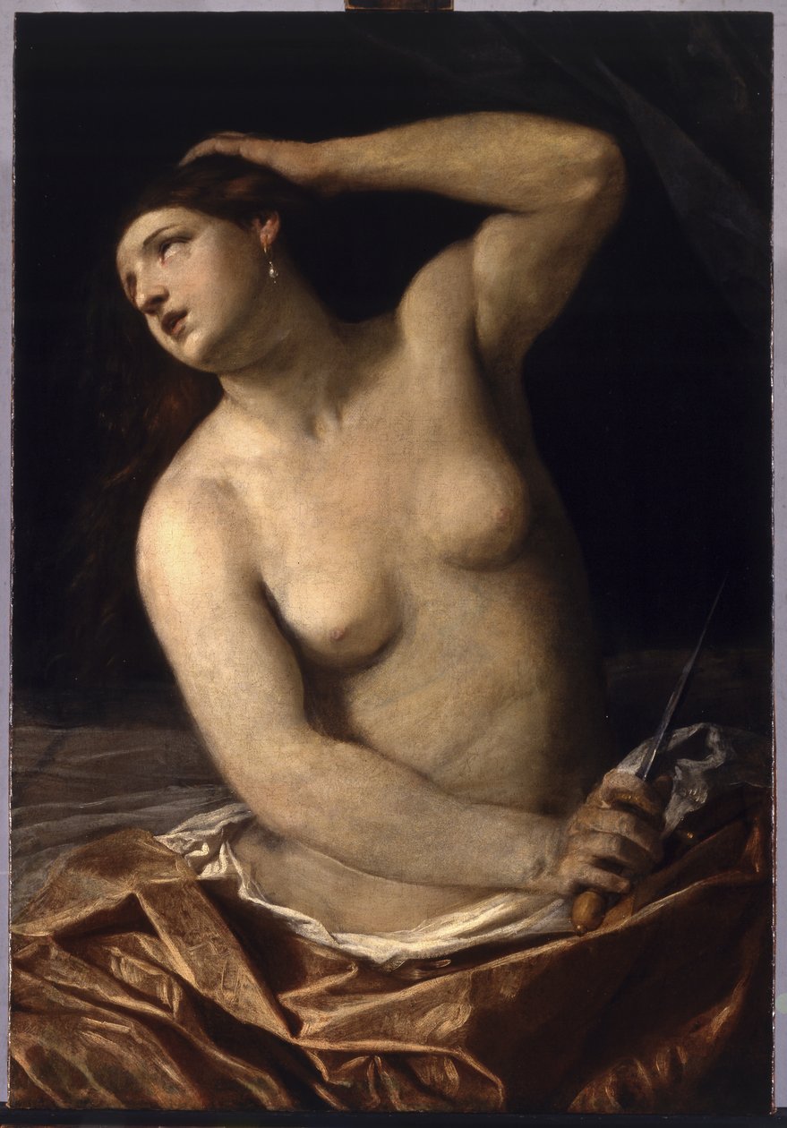 Morte de Lucretia, 1632-38 de Guido Reni