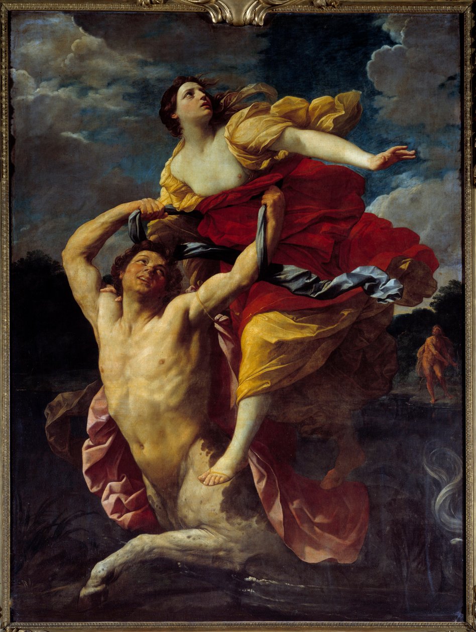 Dejanire decolado pelo centauro Nessus (Nessos) Pintura por Guido Reni dit le Guide (1575-1642) 1620 Sol. 2,391,93 m de Guido Reni
