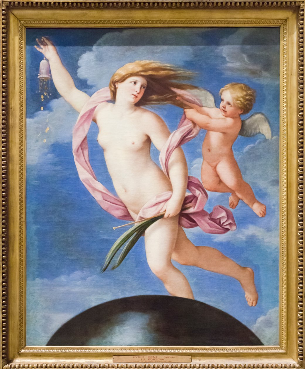 A Fortuna Restringida pelo Amor de Guido Reni