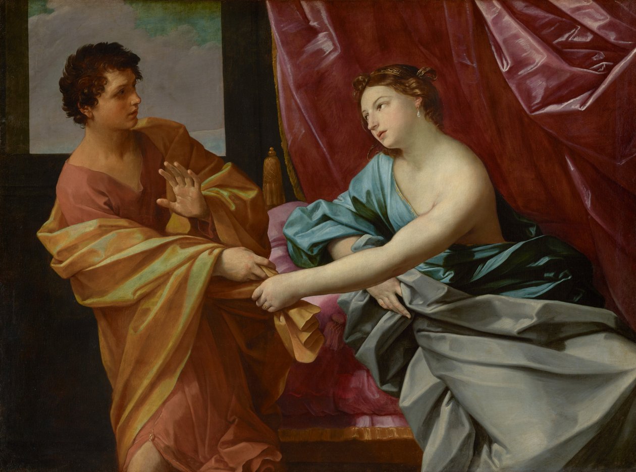 José e a mulher de Potifar de Guido Reni