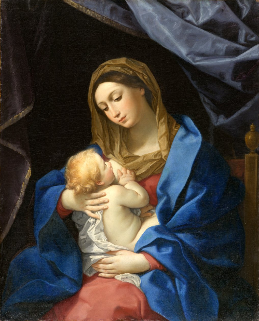 Madonna e criança, c.1628-1630 de Guido Reni