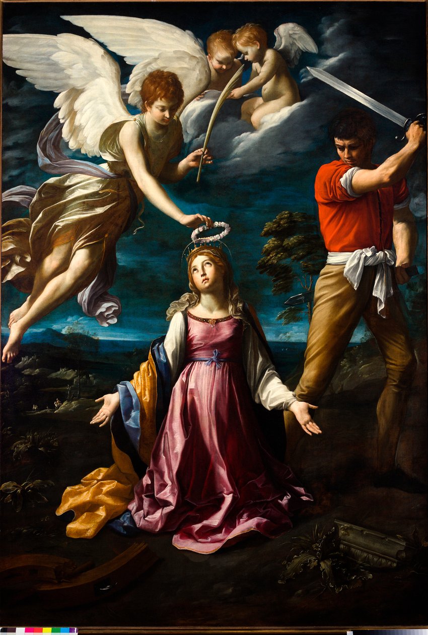 Martírio de Santa Catarina de Alexandria de Guido Reni