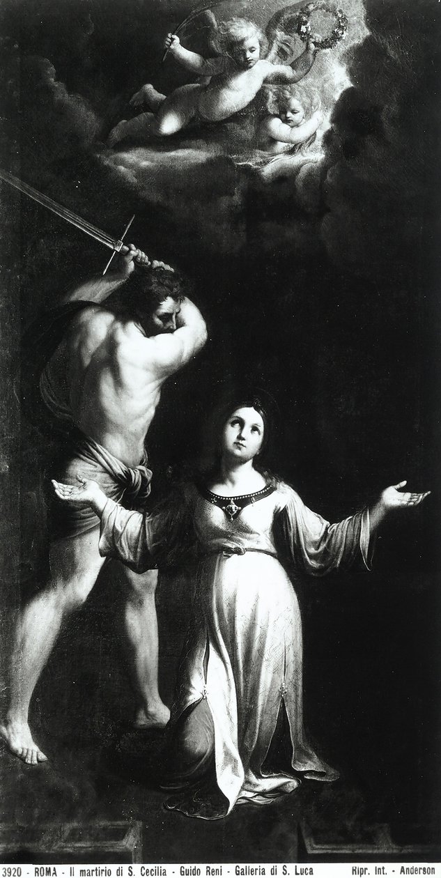 Martírio de Santa Cecília, c.1603 de Guido Reni
