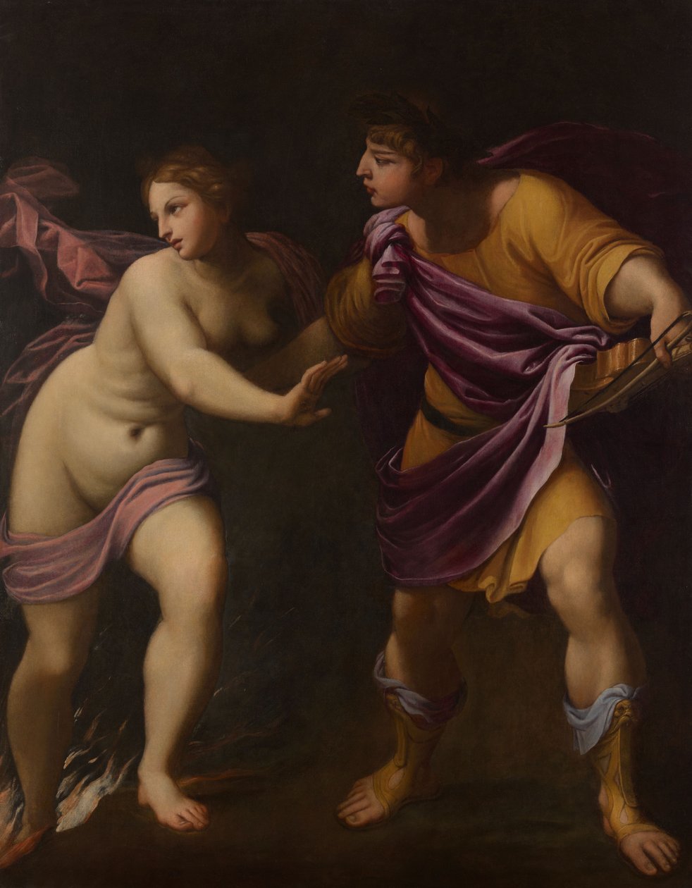 Orfeu e Eurídice de Guido Reni