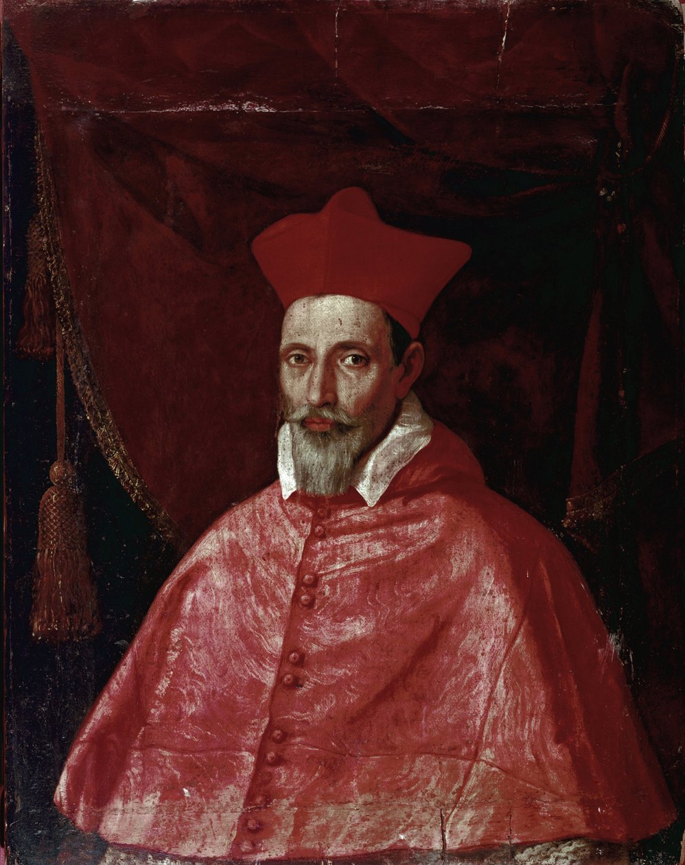 Retrato do Cardeal Berlinghiero Gessi (óleo sobre tela, cerca de 1641) de Guido Reni