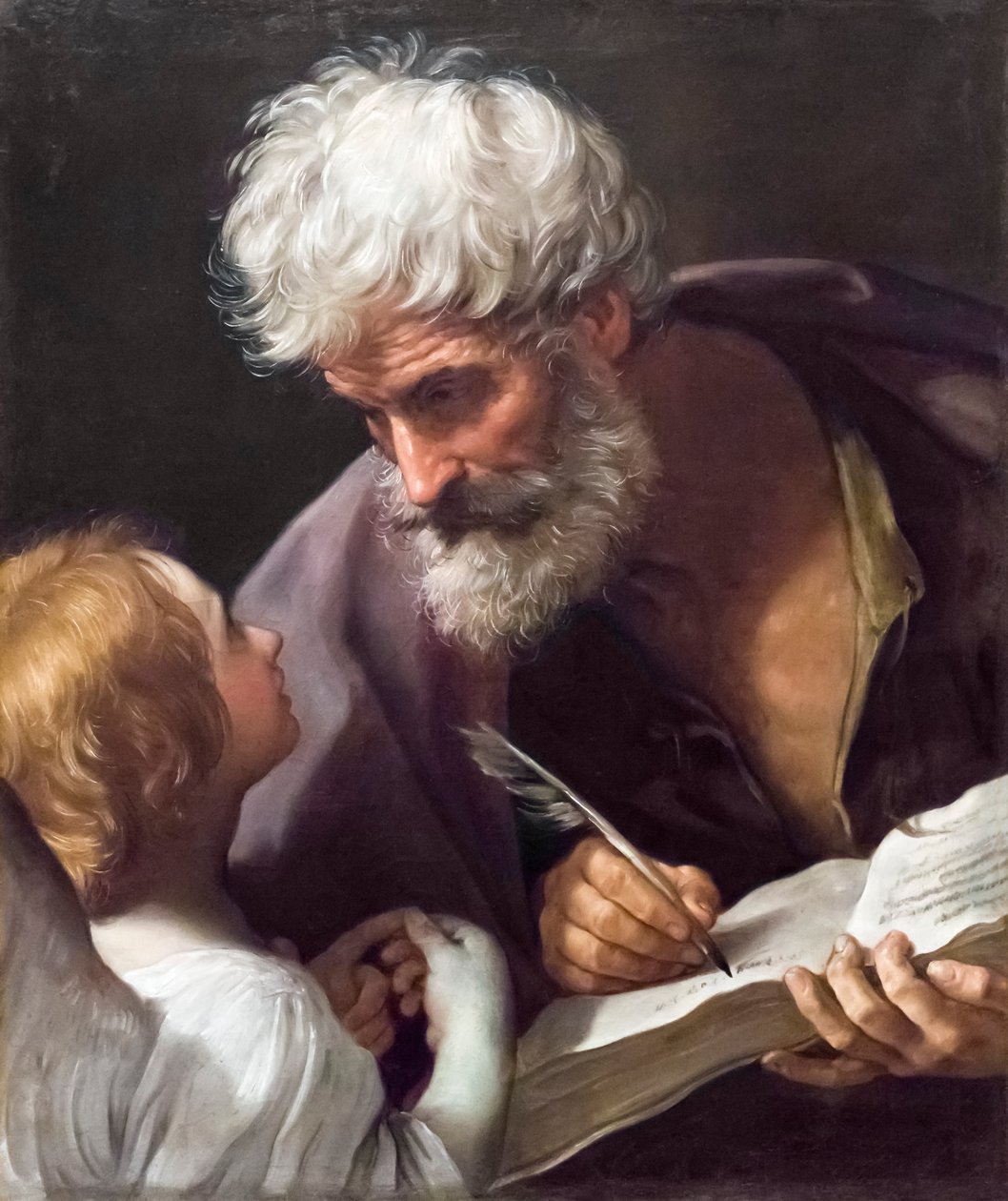 São Mateus, o Evangelista de Guido Reni