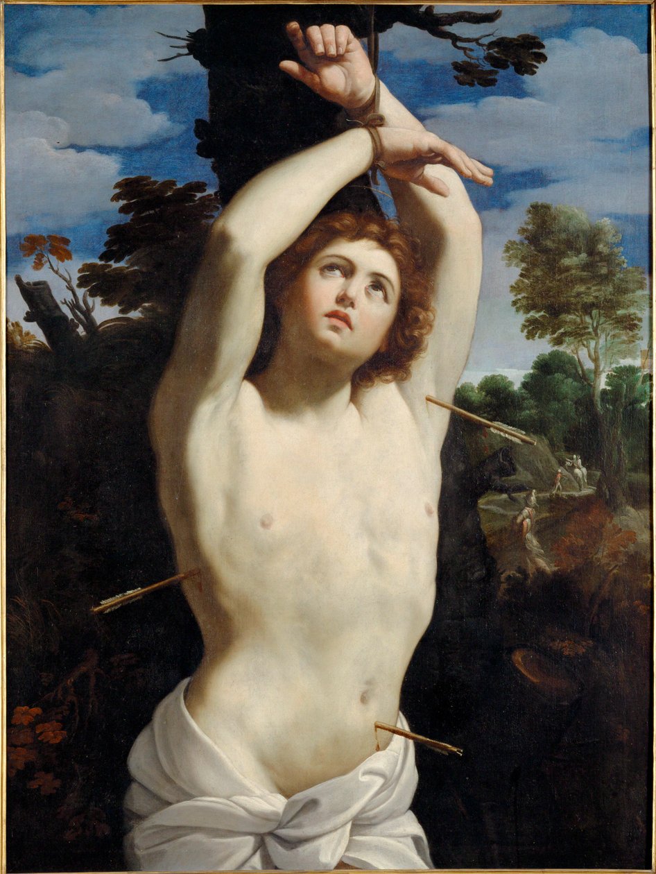 São Sebastião (pintura sobre tela) de Guido Reni
