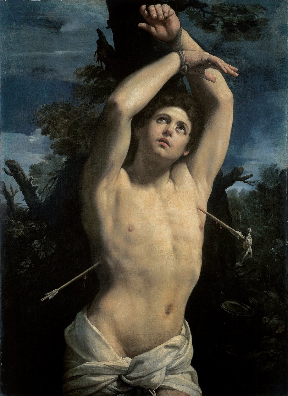 São Sebastião, c.1615 de Guido Reni