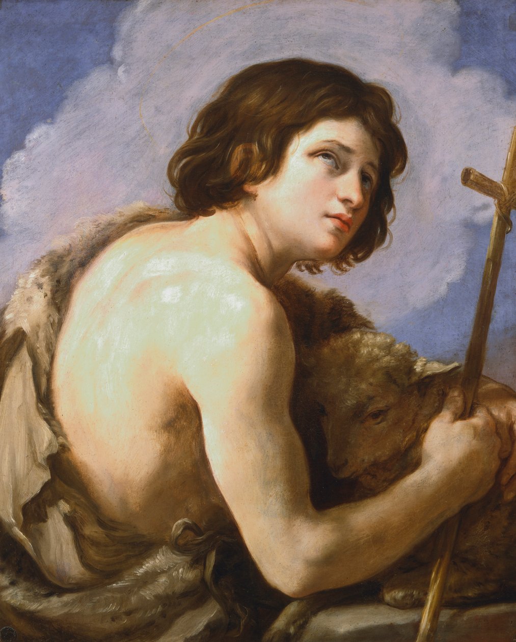 São João Batista, c1595-1642 de Guido Reni