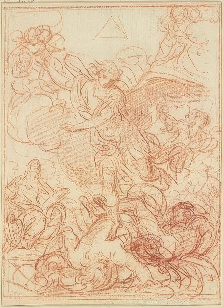 São Miguel derrota o diabo de Guido Reni