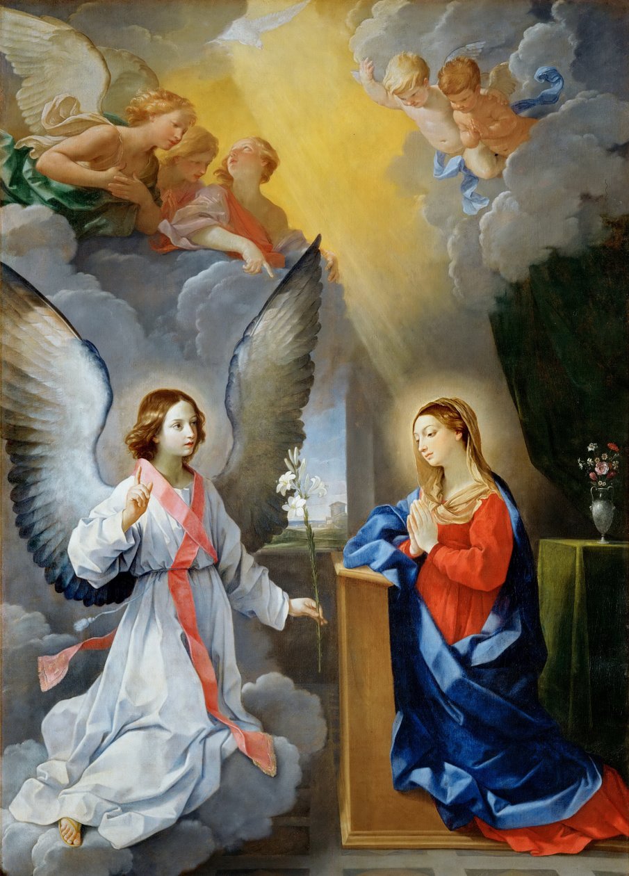 A Anunciação de Guido Reni