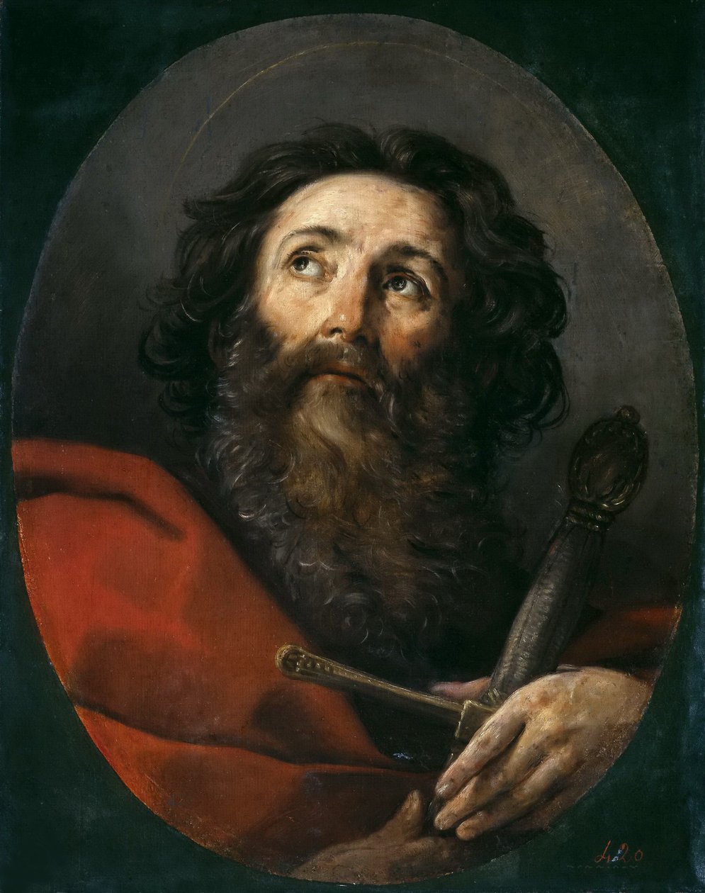 O apóstolo Paulo, c. 1617 de Guido Reni