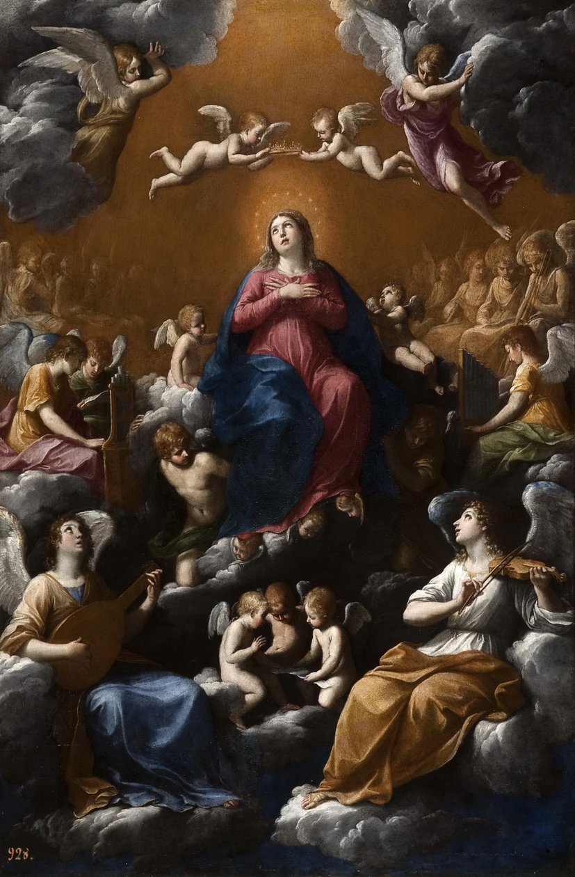 A Assunção da Bem-Aventurada Virgem Maria, 1603. de Guido Reni