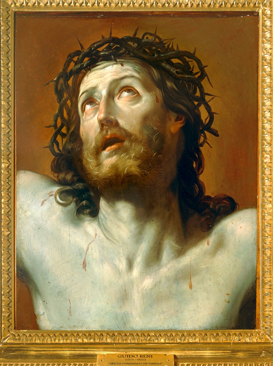 A Coroa de Espinhos. 10032820 ... de Guido Reni