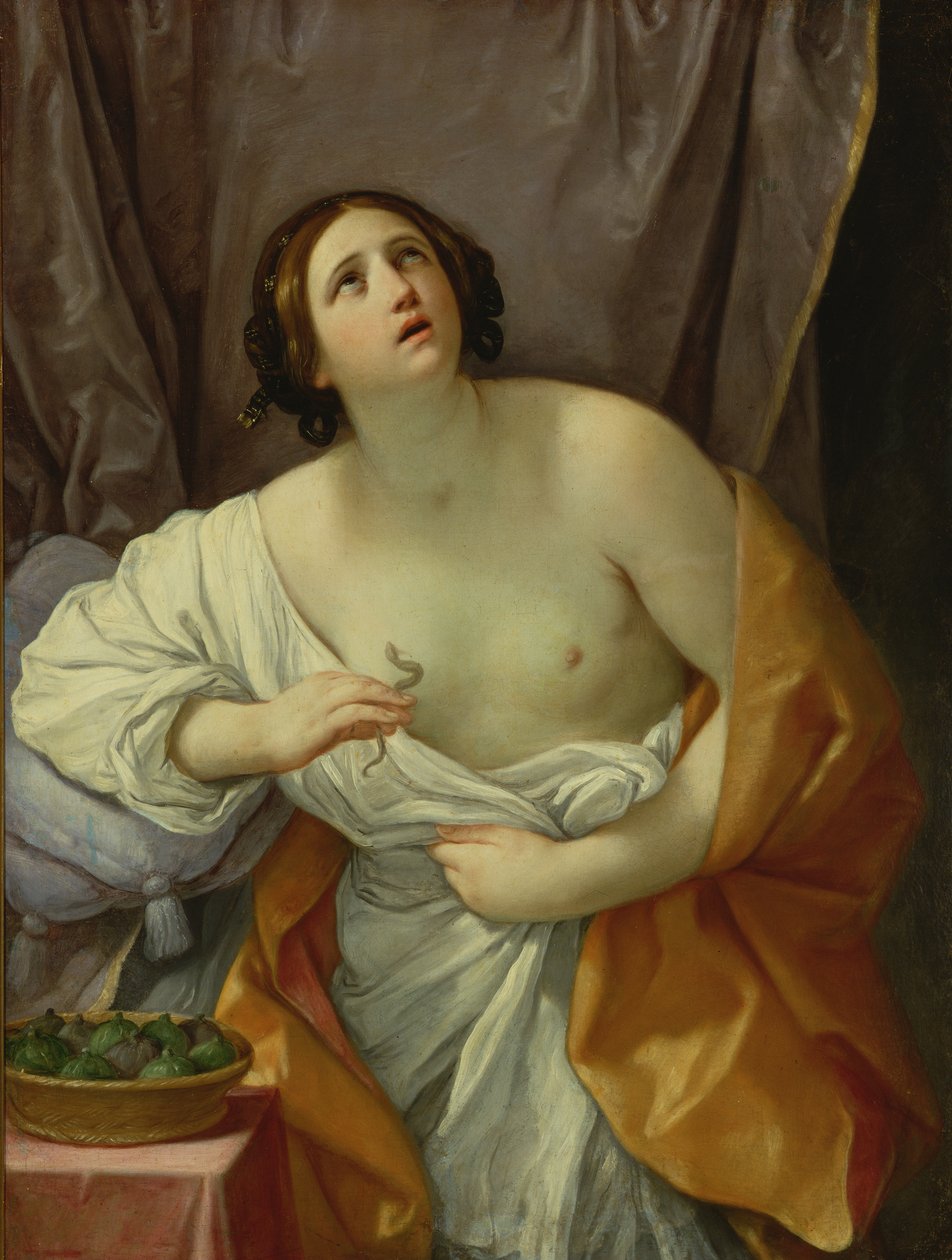 A morte de Cleópatra, 1638-39 de Guido Reni