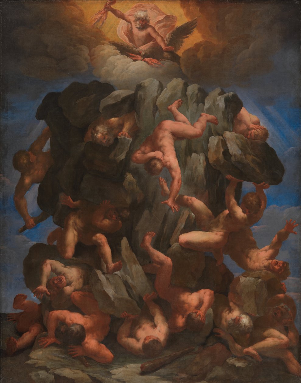 A queda dos gigantes de Guido Reni