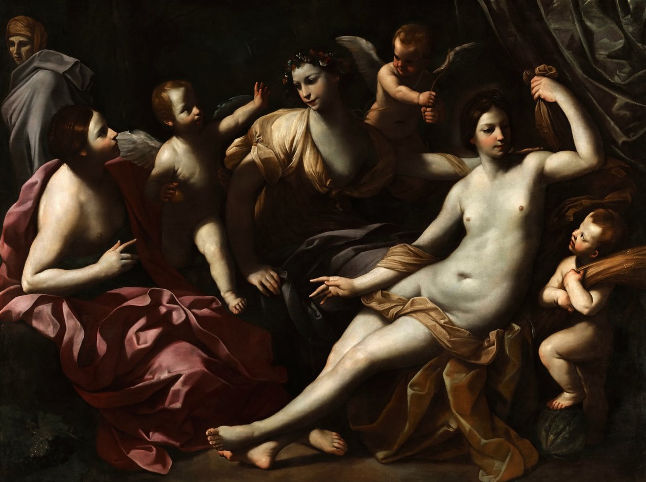 As Quatro Estações, c. 1620. de Guido Reni