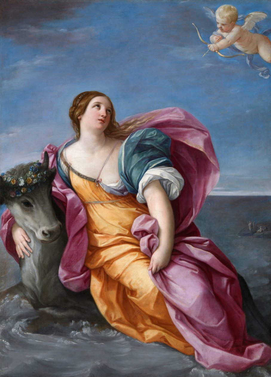 A violação de Europa, 1637-1639. de Guido Reni