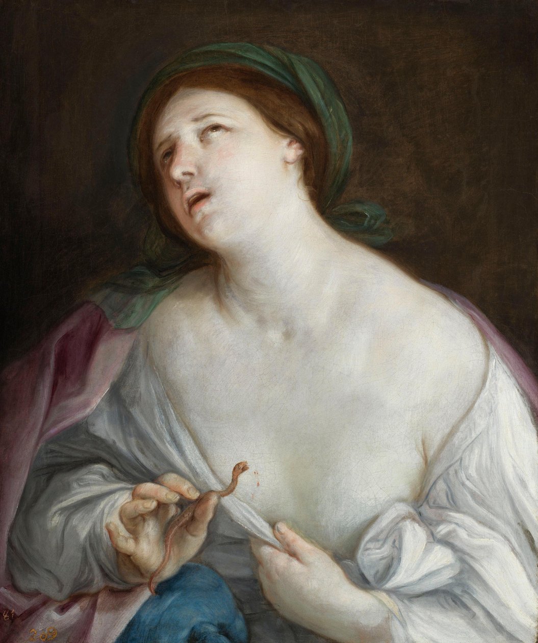 O Suicídio de Cleópatra de Guido Reni