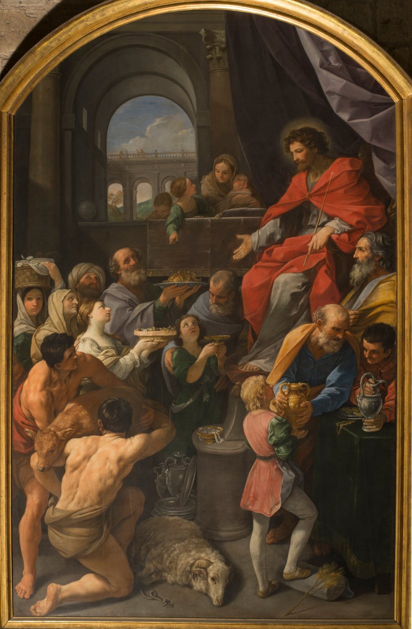 O triunfo de Jó de Guido Reni