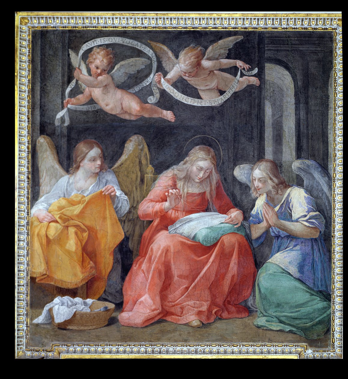 A Costura Virgem, da Capela da Anunciada (Capela da Anunciação) 1610 de Guido Reni