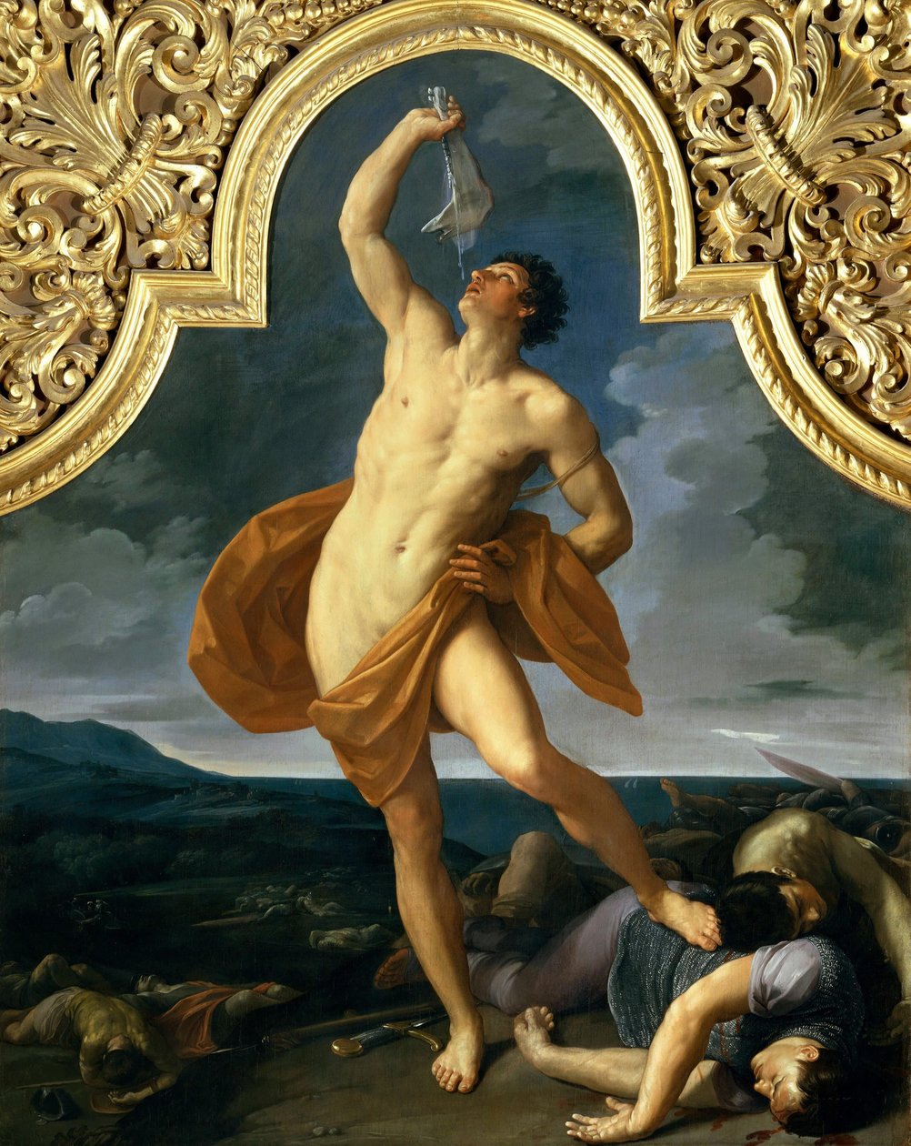 Sansão vitorioso, 1614-1616. de Guido Reni