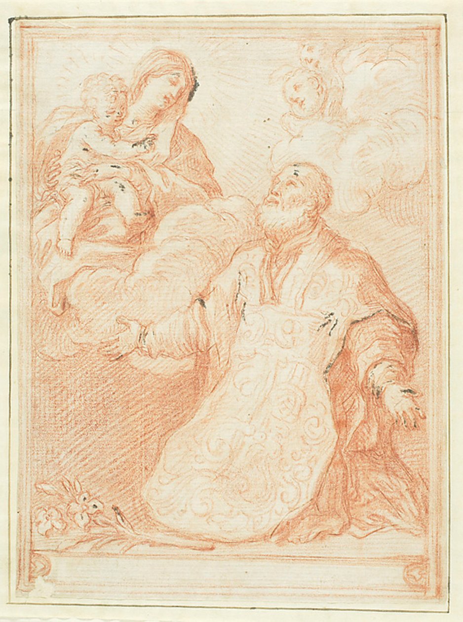 Visão de São Filipe Neri de Guido Reni