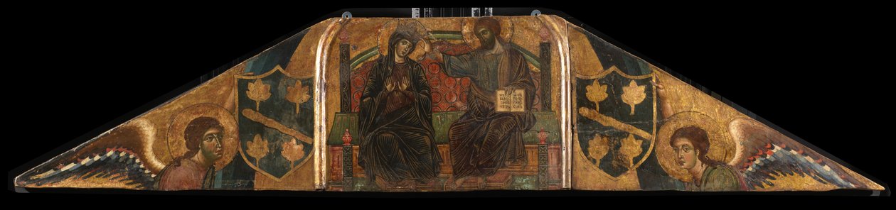 Coroação da Virgem, c.1260 de Guido da Siena