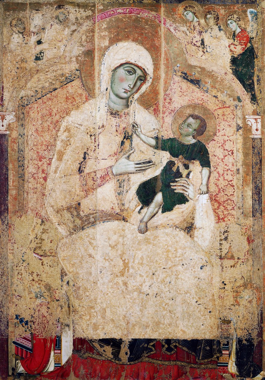 Madona Entronizada de Guido da Siena