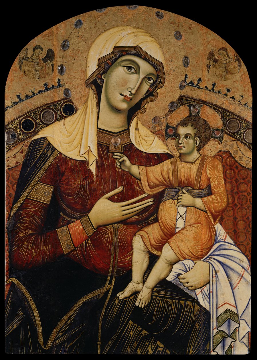 Nossa Senhora de São Bernardino de Guido da Siena