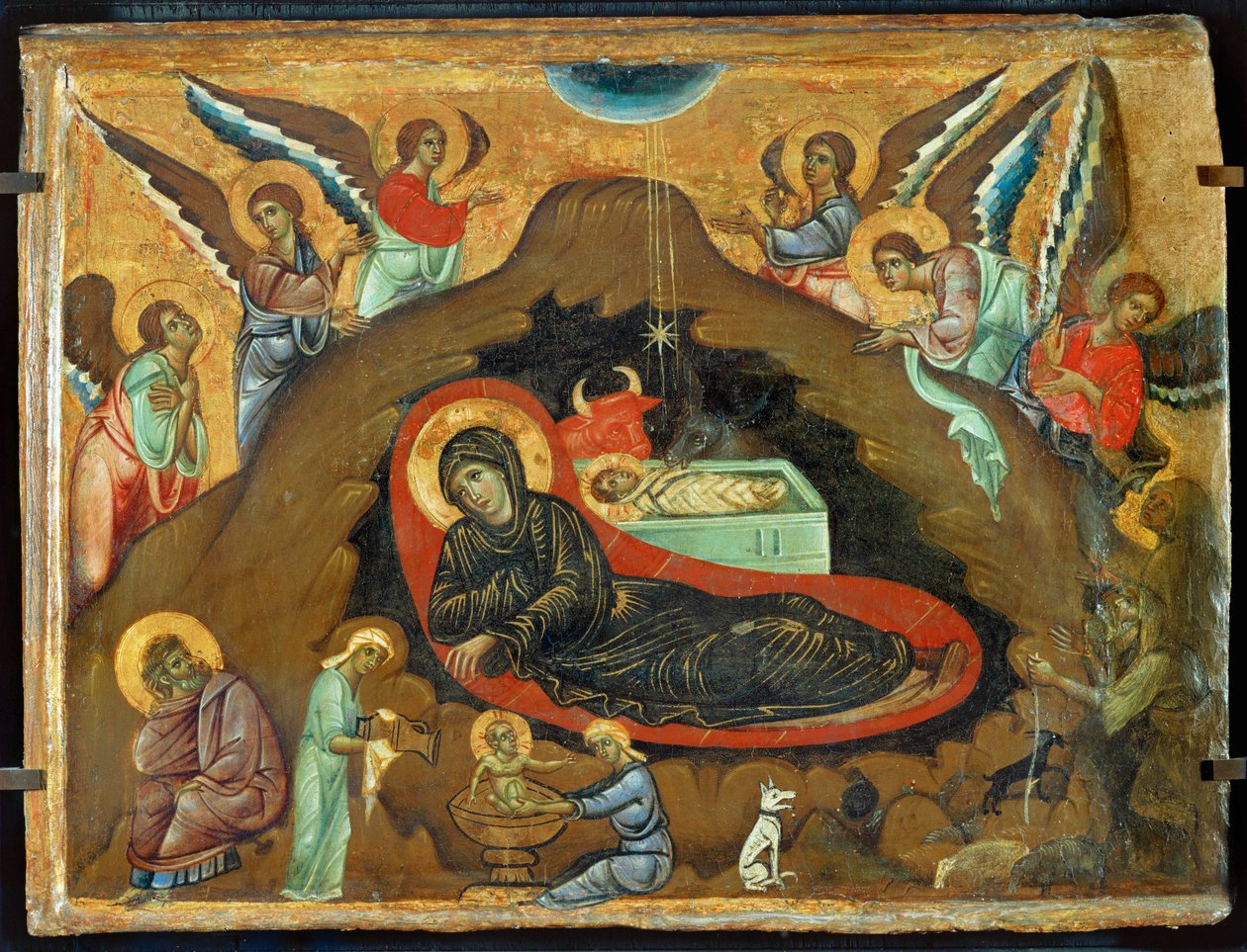 Presépio (madeira) de Guido da Siena