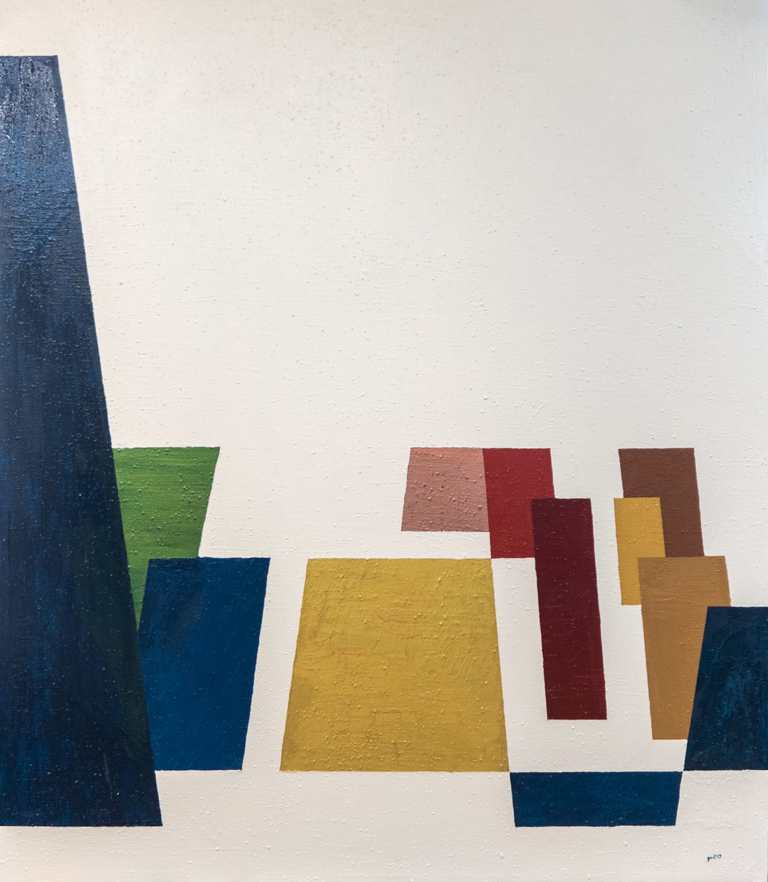 Las Meninas Suprematistas, 2018 (óleo sobre tela) de Guilherme Pontes