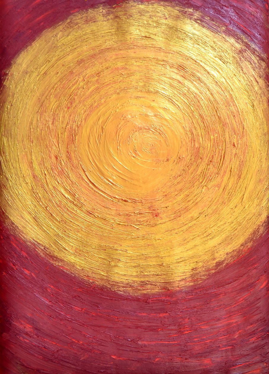 Definir os controlos para o coração do Sol, 2014 (acrílico sobre papel) de Guilherme Pontes